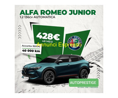ALFA ROMEO JUNIOR 1.2 136 CV AUTOMATICA noleggio a lungo termine