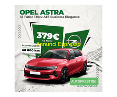 OPEL ASTRA 1.5 Turbo 130 cv AT8 Business Elegance noleggio a lungo termine