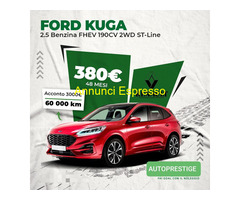 FORD KUGA 2.5 Benzina FHEV 190 cv 2WD ST-Line Noleggio a lungo termine