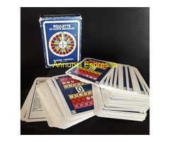 Carte da gioco Roulette  Esacolor Pronostigramma N