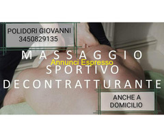 Massaggio decontratturant