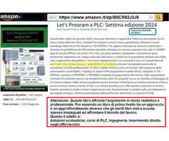 Corso PLC Siemens, campus a  Luglio e Agosto 2024 con vitto e alloggio