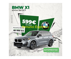 BMW X1 S DRIVE 18 d DCT Noleggio a Lungo termine