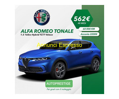 ALFA ROMEO SZ Alfa Romeo Tonale 1.5 160 Cv Hybrid SUV