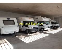 Rimessaggio camper e caravan al coperto