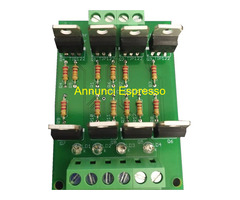 Scheda di interfaccia per controllo motori stepper