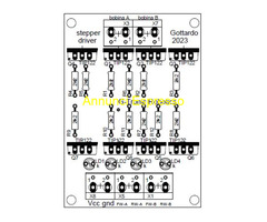 Scheda di interfaccia per controllo motori stepper