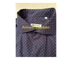 Camicia Hamaki a points sfondo blu