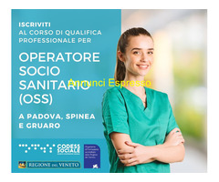 CorsoCORSO OPERATORE SOCIO SANITARIO (OSS)