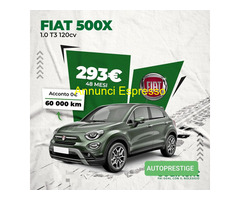 FIAT 500 x 1.3 MJet 95 CV noleggio a lungo termine