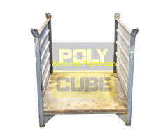 Pallet bancali metallici con sponde