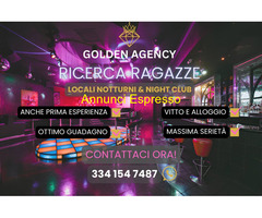 Golden Agency cerca  Ragazza Immagine nel settore Moda e Spettacolo con  esperienza