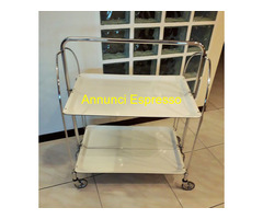 Carrello da servizio pieghevole  anni \'70 colore b