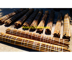 Canne di bambù  bamboo da 1 a 10 cm.diametro