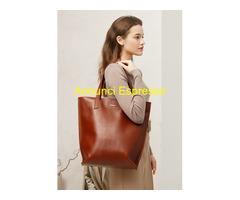 BORSA SHOPPER DA DONNA IN VERA PELLE