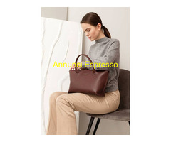 BORSA MIDI IN PELLE DA DONNA