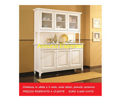 Credenza in abete pomolo ceramica