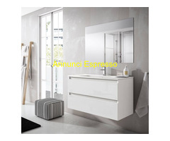 Mobile bagno bianco 100cm