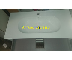 Mobile bagno bianco 100cm