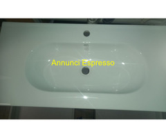 Mobile bagno bianco 100cm