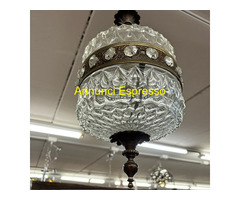 L.ampadario chandelier a sospensione anni 60