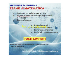 Aiuto per lezioni diMatematica, Fisica retribuzione oraria €1