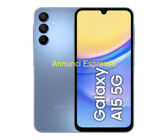 Samsung Galaxy A15 5G colore blue  NUOVO !!!