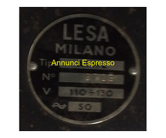 Ventilatore LESA Milano - tipo ATP/2 degli anni 50