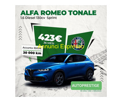 ALFA ROMEO TONALE 1.6 DIESEL 130 CV Sprint noleggio a lungo termine