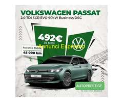 VOLKSWAGEN PASSAT 2.0 TDI SCR EVO 90 KW Business DSG noleggio a lungo termine