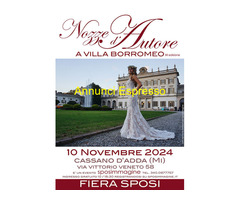 Moda sposa sposo cerimonia - fiera Nozze d\'Autore