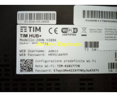 Modem TIM HUB ZXHN H388X per FIBRA/ADSL