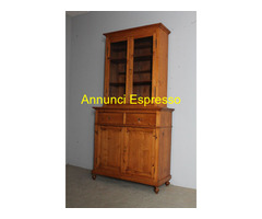 Antica credenza /vetrina arte povera toscana XIX