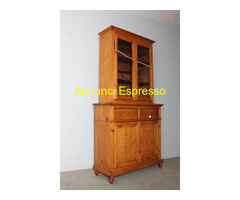 Antica credenza /vetrina arte povera toscana XIX