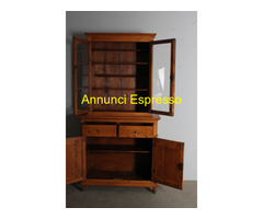 Antica credenza /vetrina arte povera toscana XIX