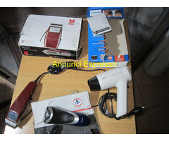 RASOIO-PHILIPS SHAVER 5000+TOSATRICE MOSER+ASCIUGA