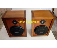 Casse acustiche in legno Noce Italiana 50 Watt