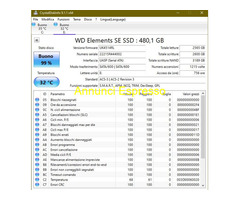 HARD DISK ESTERNO USB SSD 480 GB WESTERN DIGITAL