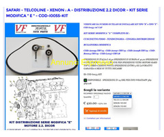 DISTRIBUZIONE 2.2 DICOR - KIT SERIE MODIFICA \" E \"