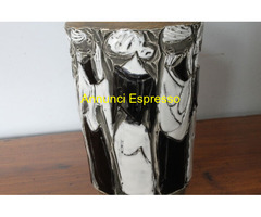 Vaso 1960 Fanciullacci Firenze Raymor vase. Cerami