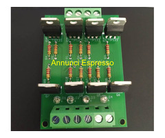 Schede interfaccia e modellino semaforo per PLC