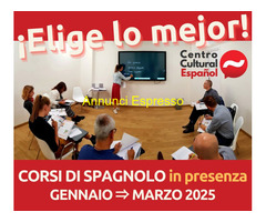 Corsodi spagnolo a Torino per principianti: GEN -> MAR 2025