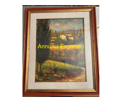 Quadro con paesaggio Lo Scalzo  del \'92