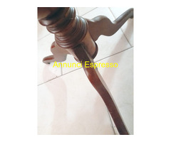 Tavolino legno antico \'800 dama scacchi a 3 gambe